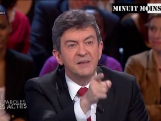 Mélenchon - Les médias fabriquent la mode Le Pen - 12/01/2012 - Paroles et actes - France 2