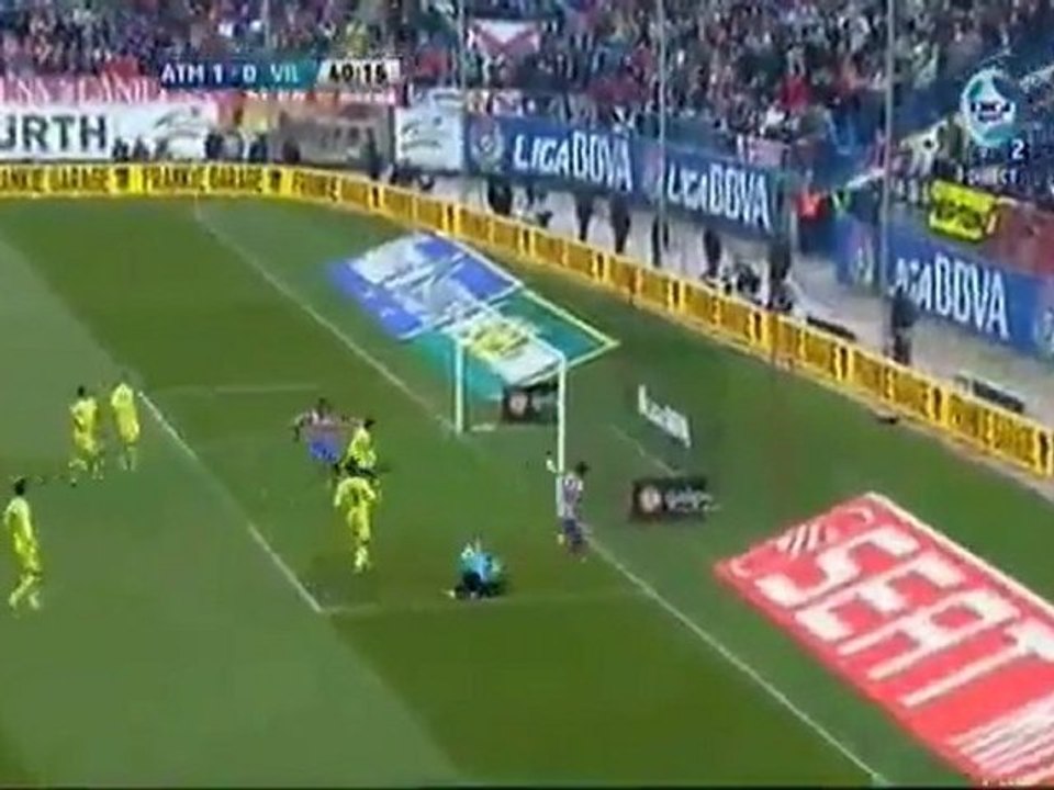 Ατλέτικο Μ.-Βιγιαρεάλ (το 1-0)