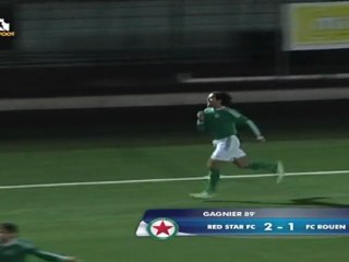 Red Star FC 2 - 1 FC Rouen 14/01/2012