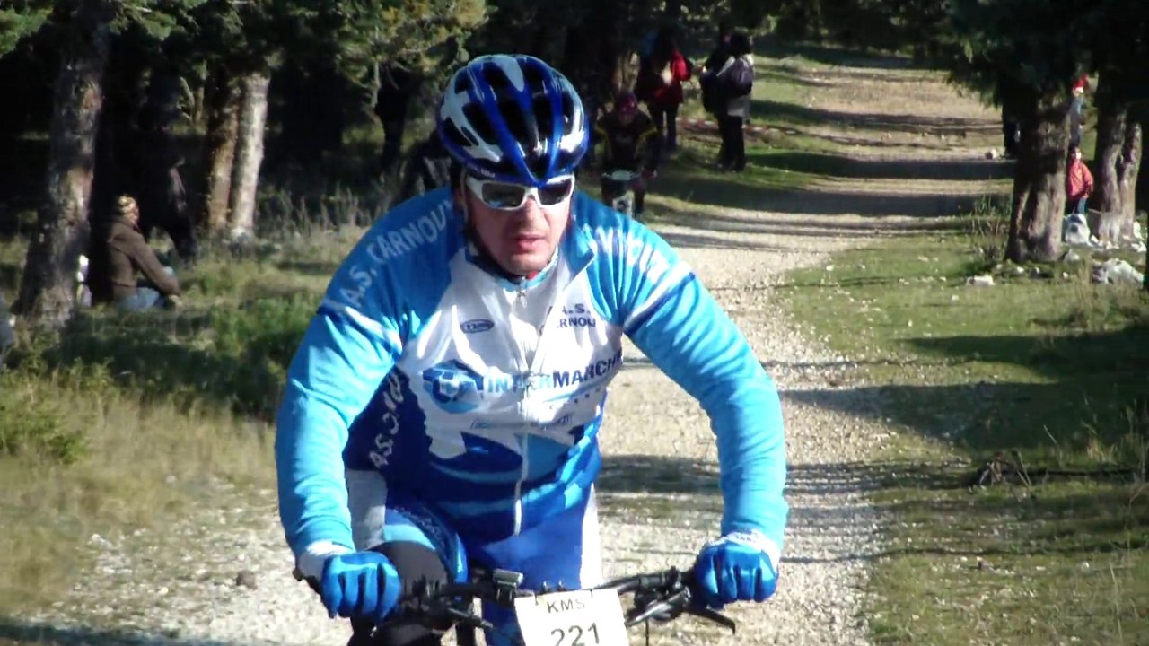 Les Collines de Carnoux 2012 - Part 3 - Compétition Course VTT XC X-Country - Dimanche 15 Janvier