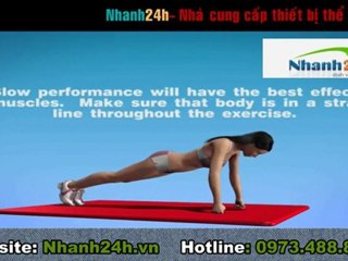 Hướng dẫn tập thể dục - Bài tập ngực 1 - Nhanh24h.vn