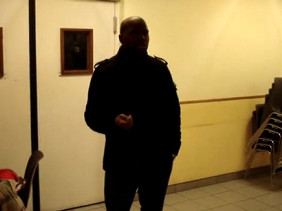 Aulnay-sous-Bois Gainville : discours Daouda Sanogo pour Aulnay Citoyen 13/01/2012