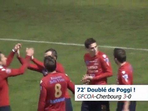 Resume GFCOA-Cherbourg (17ème journée de National)