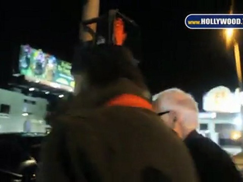 David Duchovny and Matt LeBlanc attend SHOWTIME party.