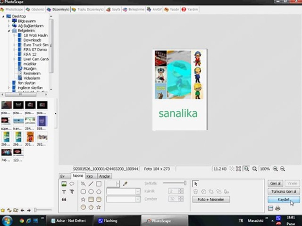 sanalika profil resmi yapma hilesi
