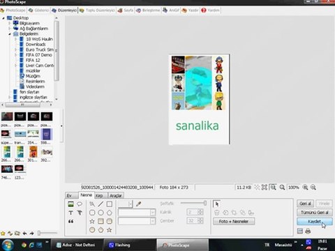 sanalika profil resmi yapma hilesi