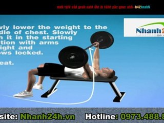 Tập thể dục, tập thể hình - Bài tập với quả tạ - Nhanh24h.vn