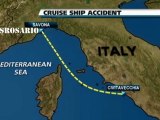 Accidente de un Crucero en las costas de Italia