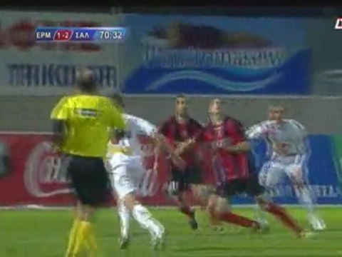 Ερμής-Νέα Σαλαμίνα 2-2: Γκολ και φάσεις (16η αγωνιστική)