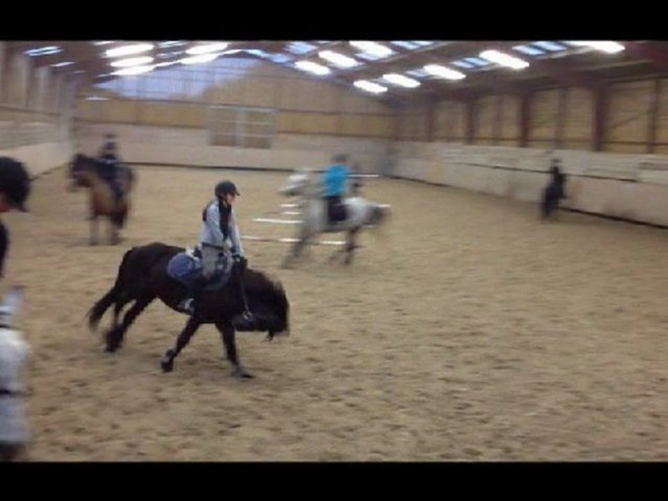 Séance de saut avec Kalyne