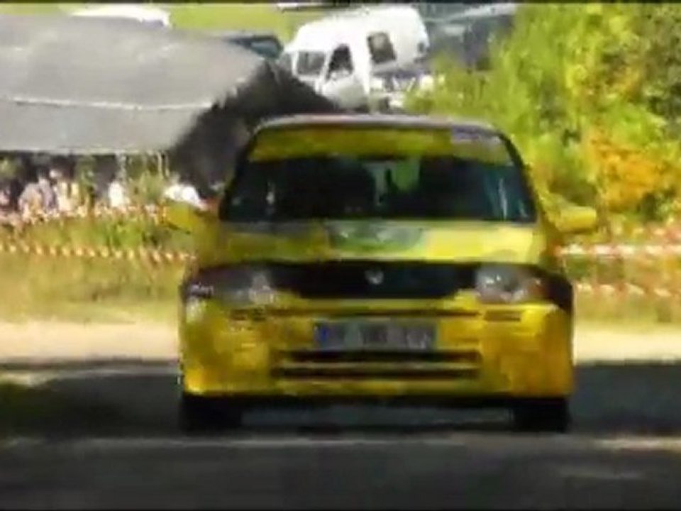 Rallye du Picodon 2011  clio rs n3    CECILLON / MAGNAT