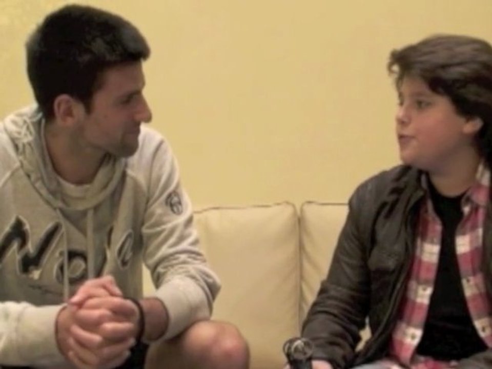Novak Djokovic N°1 mondial de tennis Interview exclusive