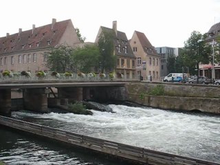 Strasbourg, France : pont de l'Abbatoir