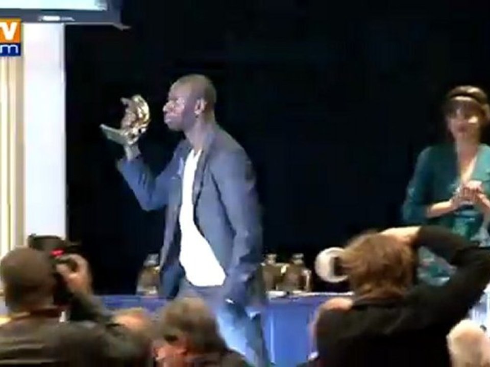 Omar Sy, sacré meilleur acteur aux Prix Lumières