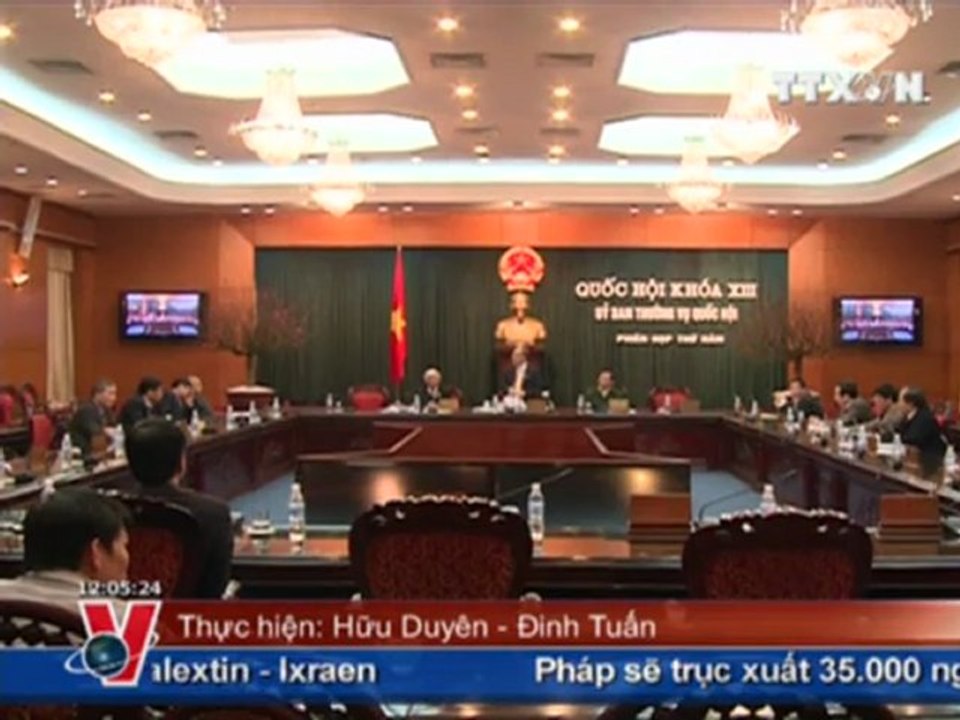 THỜI SỰ 12H 11.01.2012 CLIP 1/2, TTXVN, VNEWS, VNA, TRUYỀN HÌNH THÔNG TẤN, TTXVN