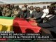 Multitudinario funeral del presidente de Guinea Bissau