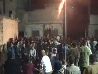 فري برس   حمص البياضة خرجنا رغم تفريقنا بالقوة 4 12 2011