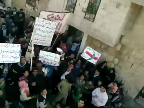 فري برس ادلب كفروما جمعة المنطقة العازلة مطلبنا 2 12 2011 ج1