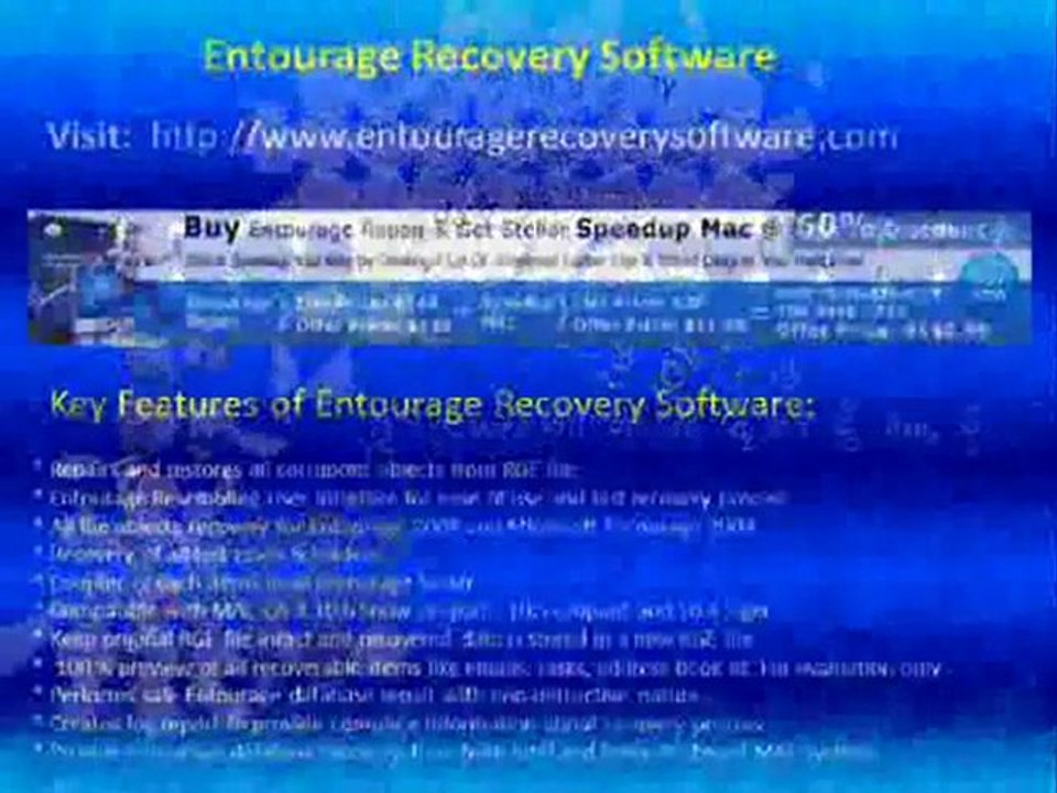 Entourage Recovery | Entourage Repair