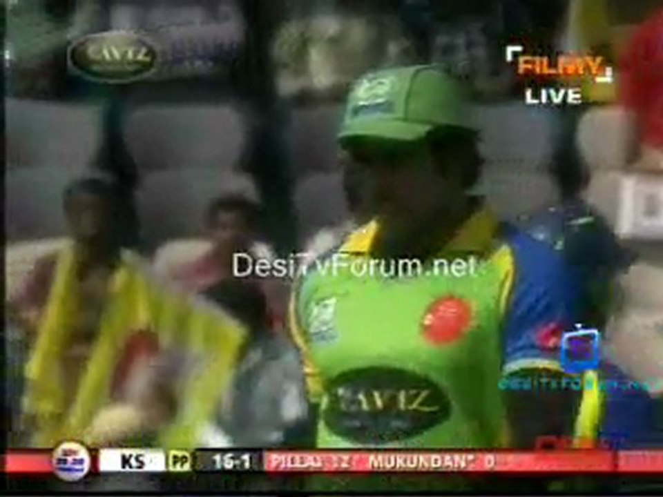 Kerala Strikers vs Chennai Rhinos-Kerala Strikers Inning-03-04