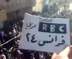 فري برس   حمص السخنة   مظاهرات الأحرار جمعة المنطقة العازلة   2 12 2011