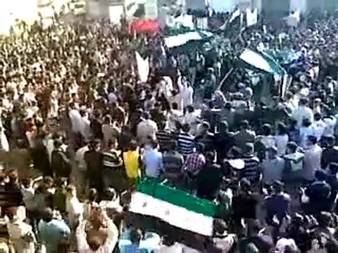 فري برس الحولة مظاهرة جمعة المنطقة العازلة مطلبنا 2 12 2011