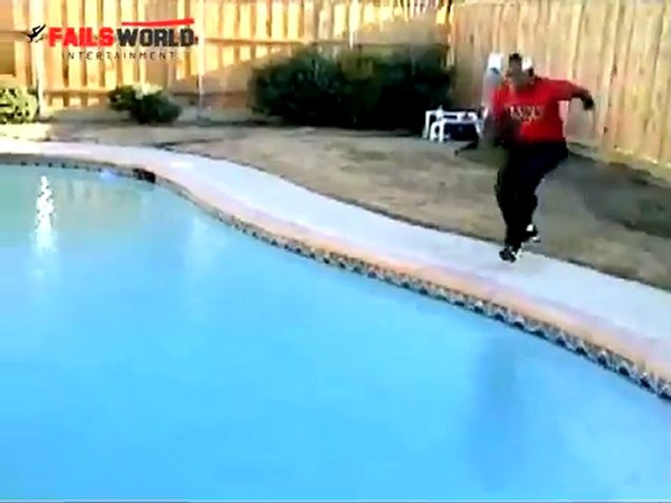 Πήδα πάνω από την πισίνα - Καταστροφή