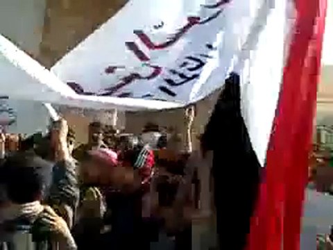 فري برس حلب الاتارب جمعة المنطقة العازلة مطلبنا 2 12 2011