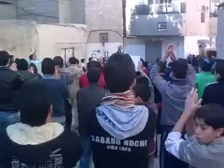 فري برس   حماه   العليليات جمعة المنطقة العازلة مطلبنا 2 12 2011