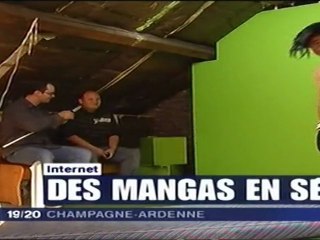 Reportage sur Raconte-moi un manga France 3 11/2011