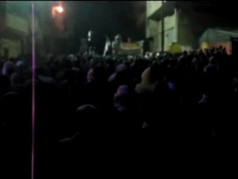 فري برس   حمص المحتلة أحرار الوعر القديم ومسائية وفاء للشهيد علي العيسى 3 12 2011