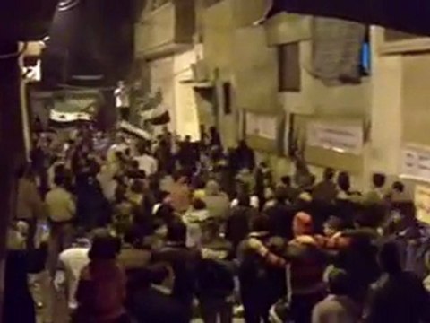 فري برس حمص كرم الشامي مسائية قبل اقتحام الامن بدقائق 3 12 2011