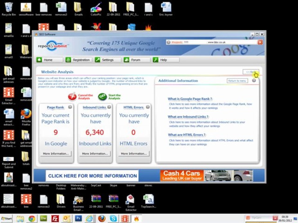 FREE SEO Software Google serps checker run website ranking reports for free