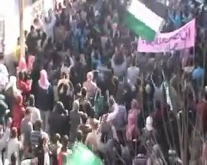 فري برس   حماة   الحميدية   يا حمص و الله معاكي للموت جمعة المنطقة العازلة 2 12 2011