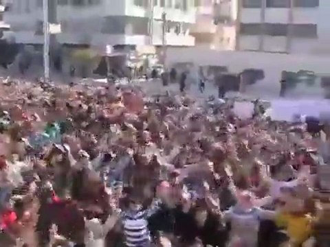 فري برس حماة مظاهرات الاربعين جمعه المنطقه العازله 2 12 2011