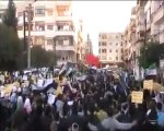 فري برس   حمص القصور مظاهرة احرااار وحرااائر القصور 4 12 2011