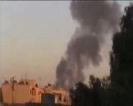 فري برس   حمص حي الخالدية الدخان المتصاعدبعد استهدف الحي من قبل قوات الامن 4 12 2011