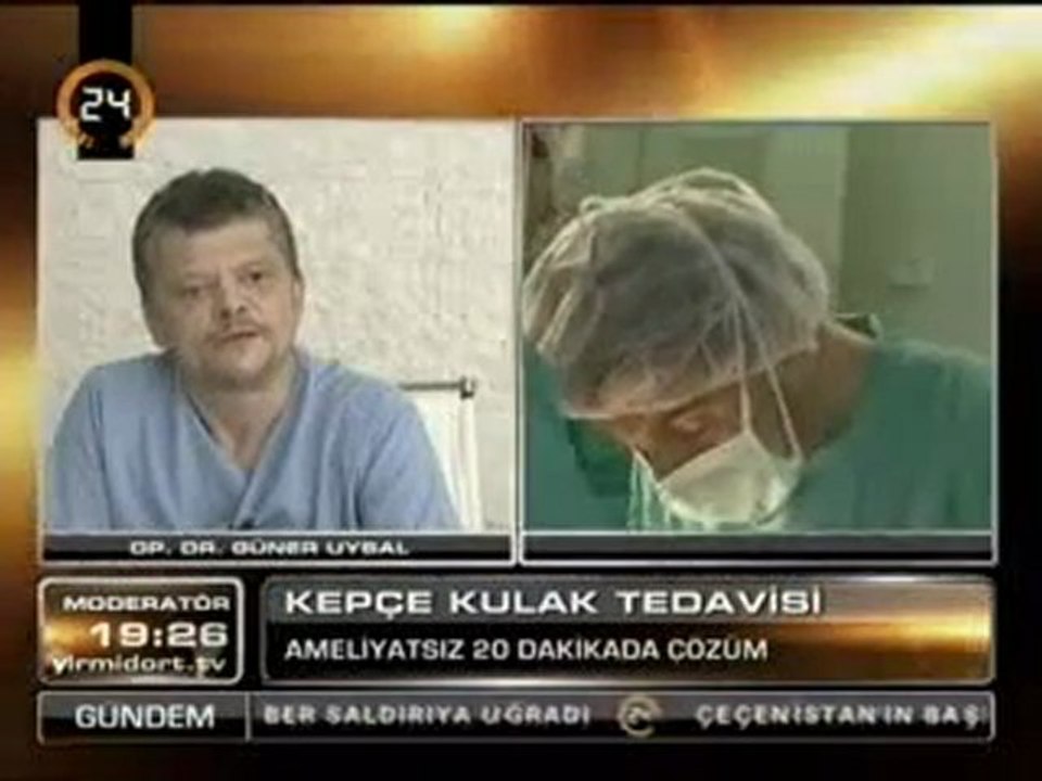 Op. Dr. Güner UYSAL Ameliyatsız Kepçe Kulak Estetiği