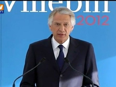 2012 : pour Villepin la perte du triple AAA signifie clairement l’échec du quinquennat