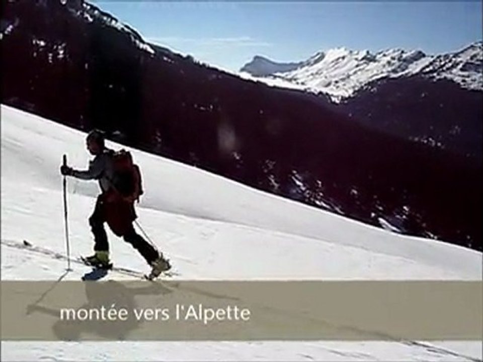 Tour en Chartreuse : Aulp du Seuil ALpette Col de l'ALpe