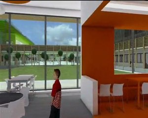 Vue à 360° du futur collège Saint-Exupéry