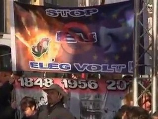 AB BAYRAĞINI YAKTILAR -