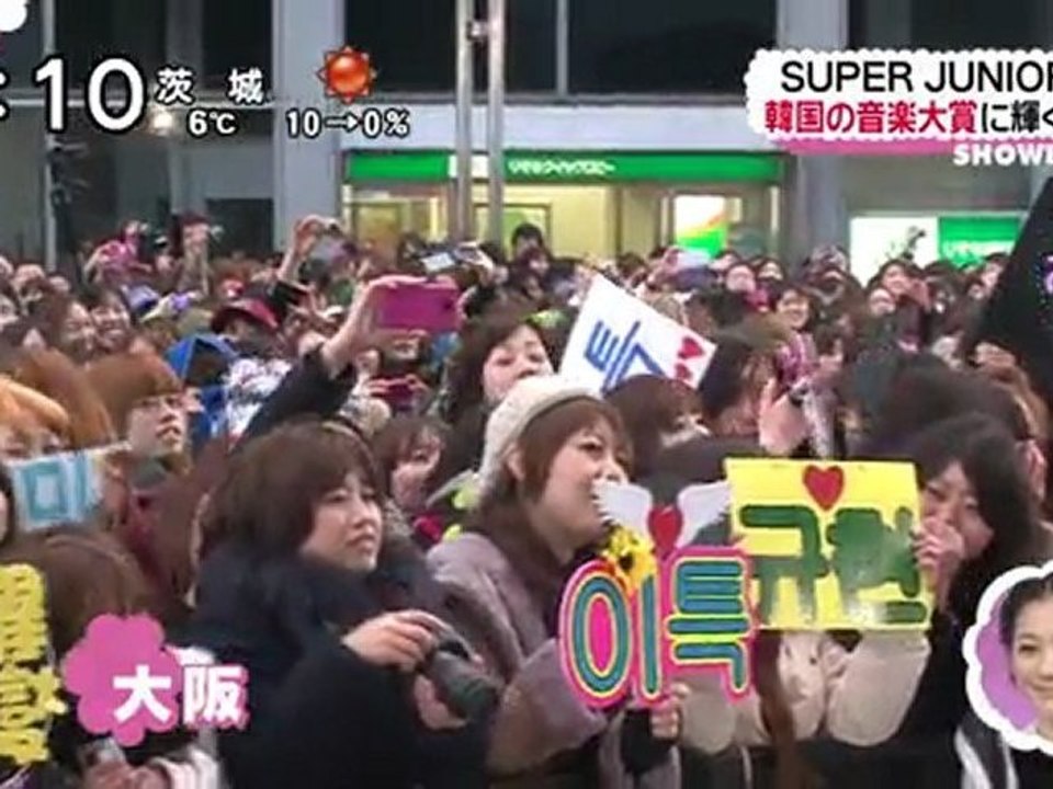 [120112 ]Mezamashi TV - GDA 2011 - SJ Cuts