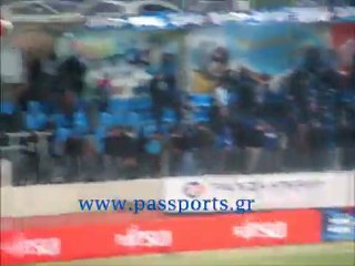 Επεισόδια ΠΑΣ Γιάννινα- Παναθηναϊκός 0-1