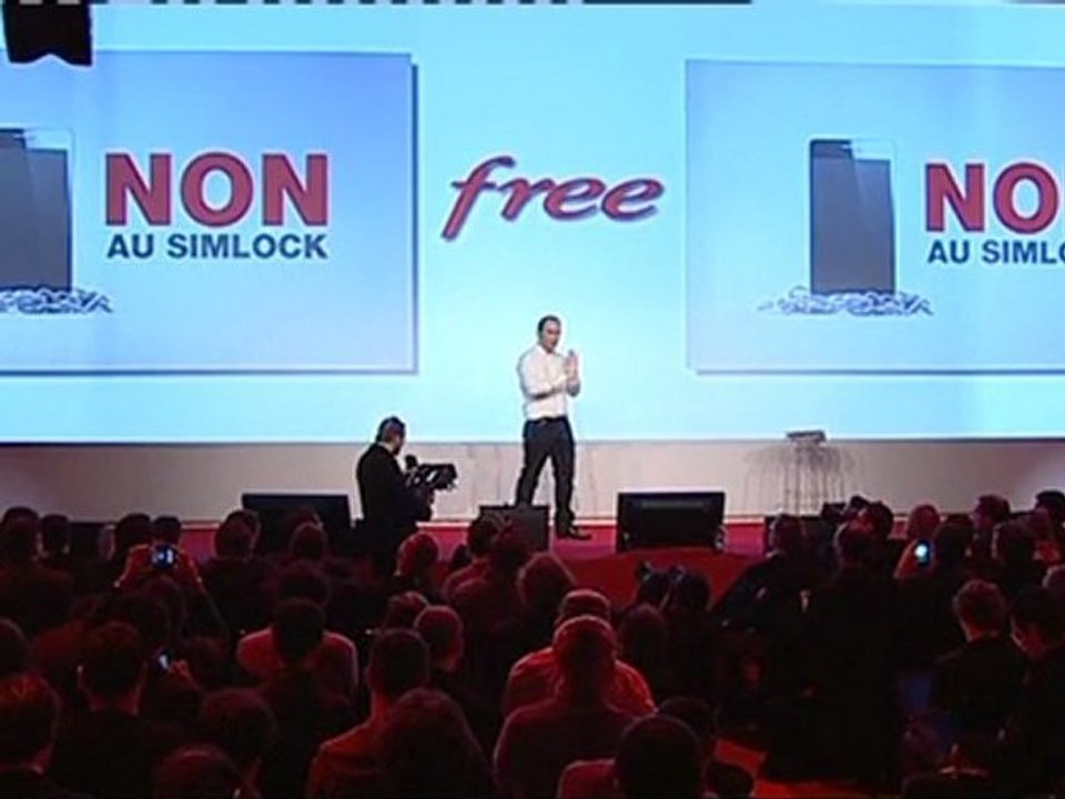Vidéo du lancement de freemobile