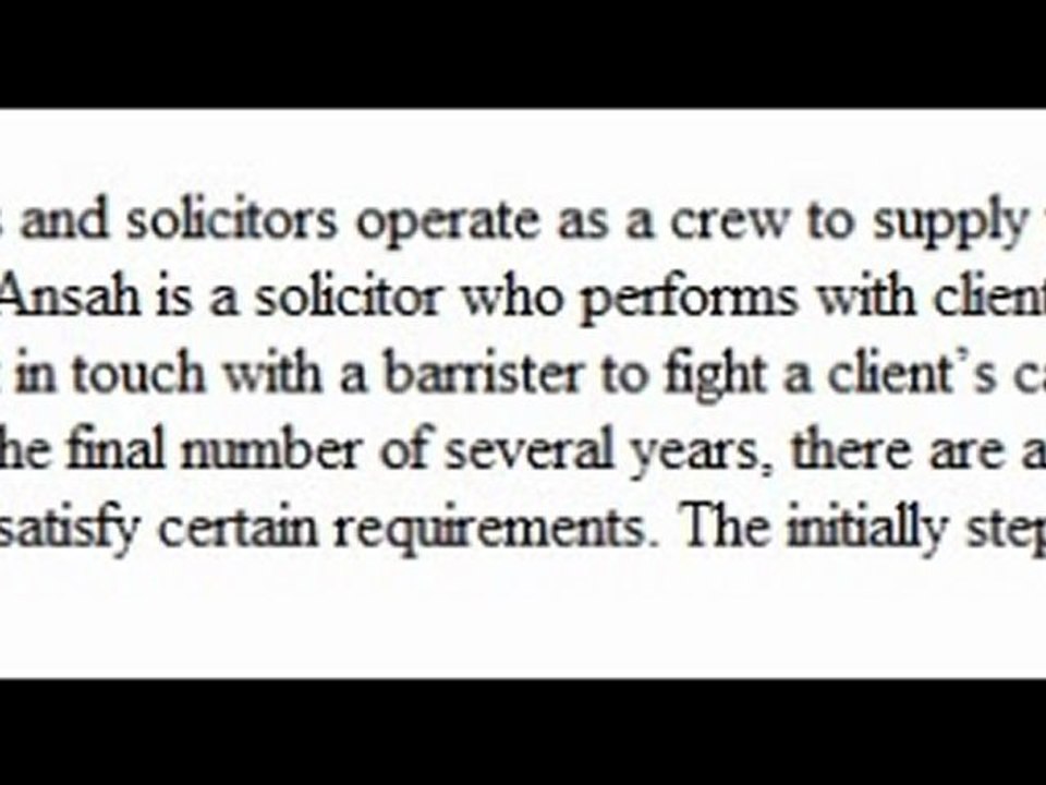 Stephen Baidoe Ansah - How You Can Uncover a Solicitor