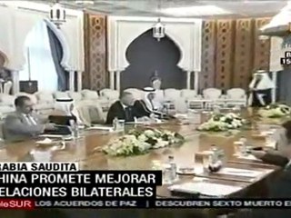 China y Arabia Saudita trabajarán para ampliar relaciones