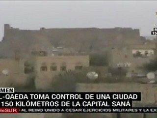Al-Qaeda toma una ciudad de Yemen y libera a presos