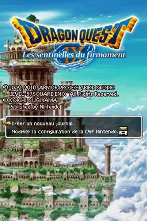 INTRO "Dragon Quest IX - Les sentinelles du firmament"
