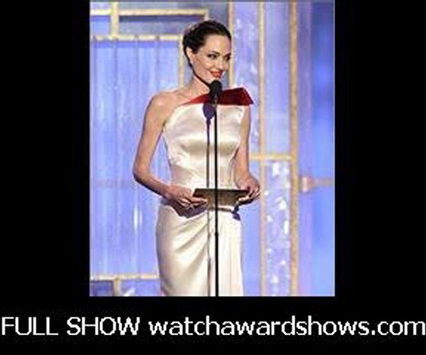 Angelina Jolie gave 69th Golden Globe Awards 2012